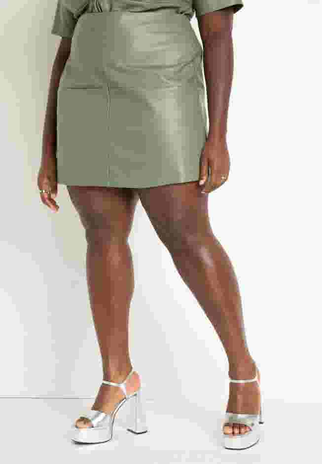 Seam Detail Mini Skirt image number 1