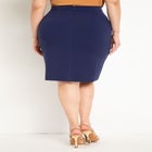 The 365 Suit Wrap Pencil Skirt image number null