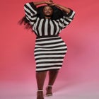 Sweater Midi Skirt image number null