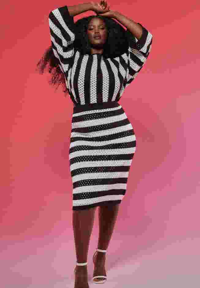 Sweater Midi Skirt image number 4