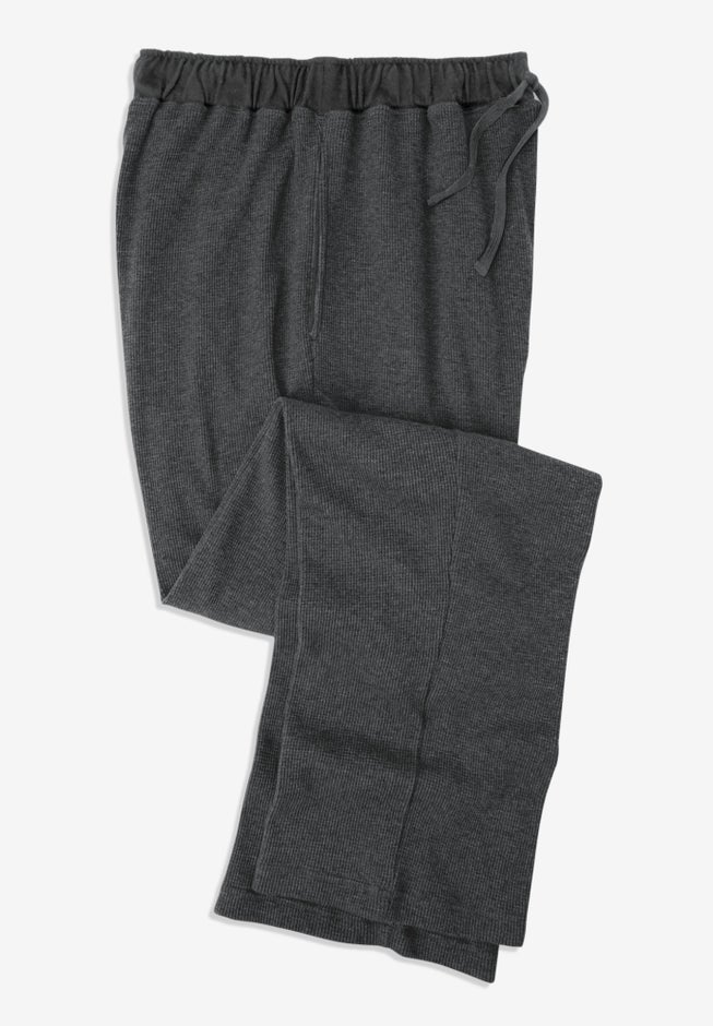 Heavyweight Thermal Waffle Pajama Pants image number 0