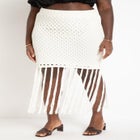 Netted Maxi Skirt image number null