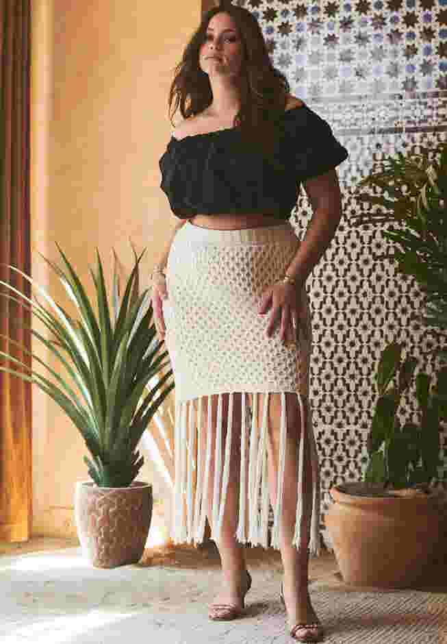 Netted Maxi Skirt image number 3