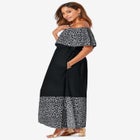Off-The-Shoulder Maxi Dress image number null