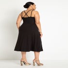 Knit Dress With Slit image number null