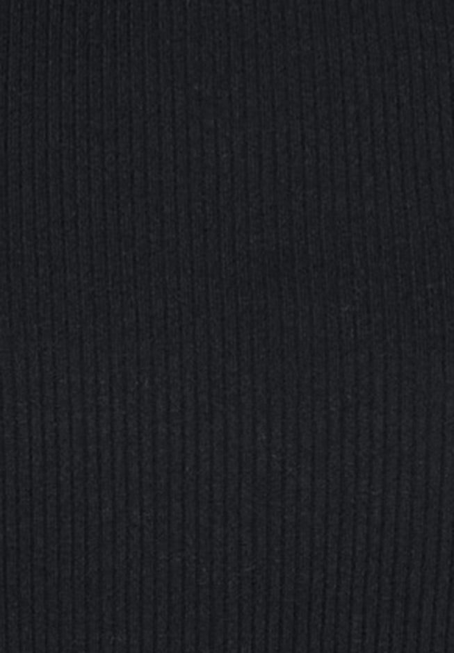 Ribbed Square Neck Elbow-Sleeve Tee image number 5