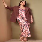 Bias Cut Slip Dress image number null