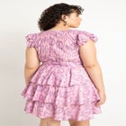Ruffle Tiered Mini Dress image number null