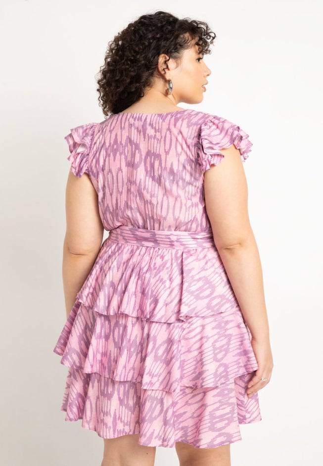 Ruffle Tiered Mini Dress image number 2