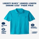 Longer-Length Shrink-Less™ Cotton Polo image number null
