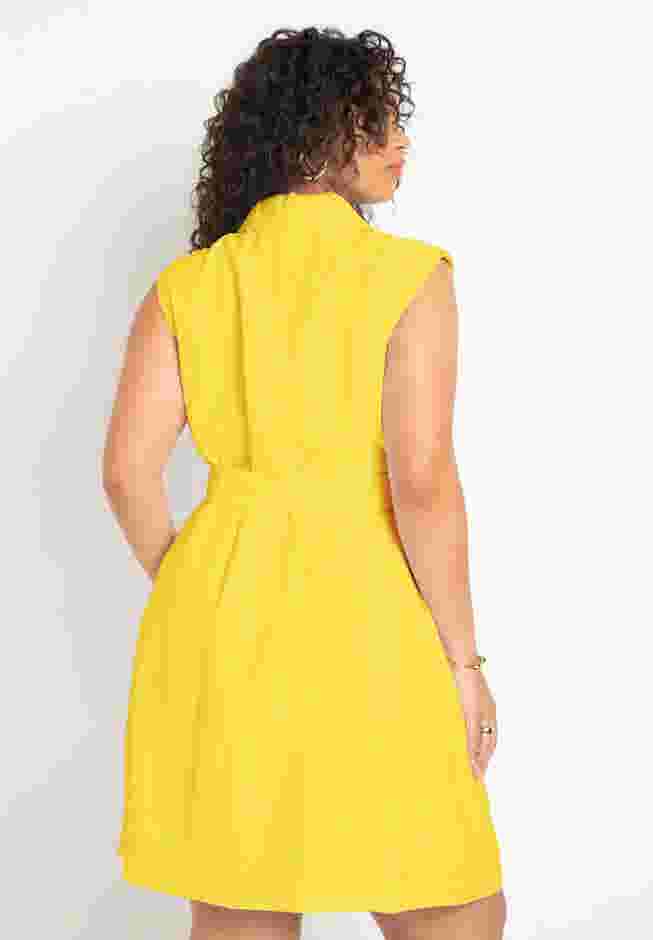 Sleeveless Trench Dress image number 3