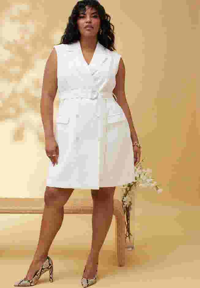 Sleeveless Trench Dress image number 0