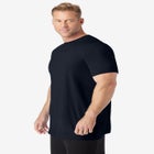 No Sweat Longer-Length Short Sleeve Crewneck Tee image number null