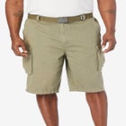 12" Side Elastic Cargo Short with Twill Belt image number null