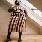 Belted Midi Dress image number null