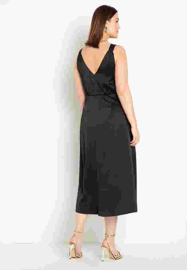 Midi Dress With Ruched Neckline image number 2