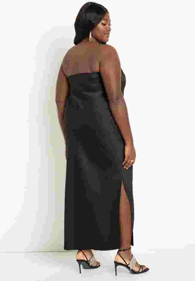Satin Tube Dress image number 2