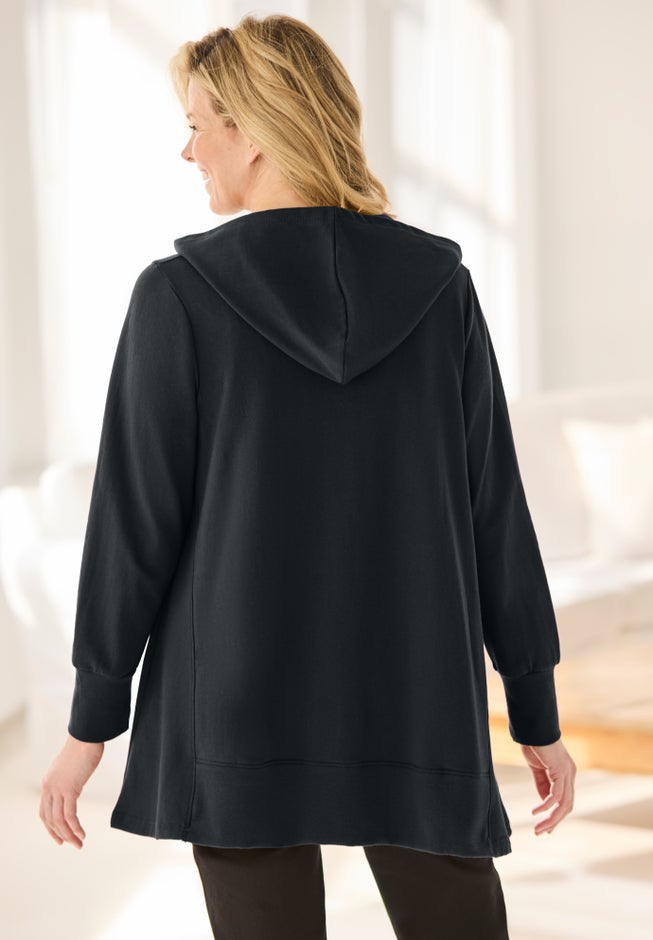 Snap Hoodie Pocket Sweatshirt image number 1