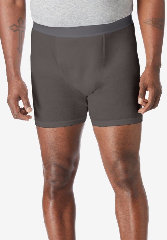 Cotton Mid-Length Briefs 3-Pack image number 1