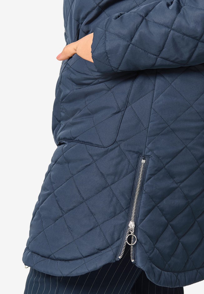 Quilted Zip Jacket image number null