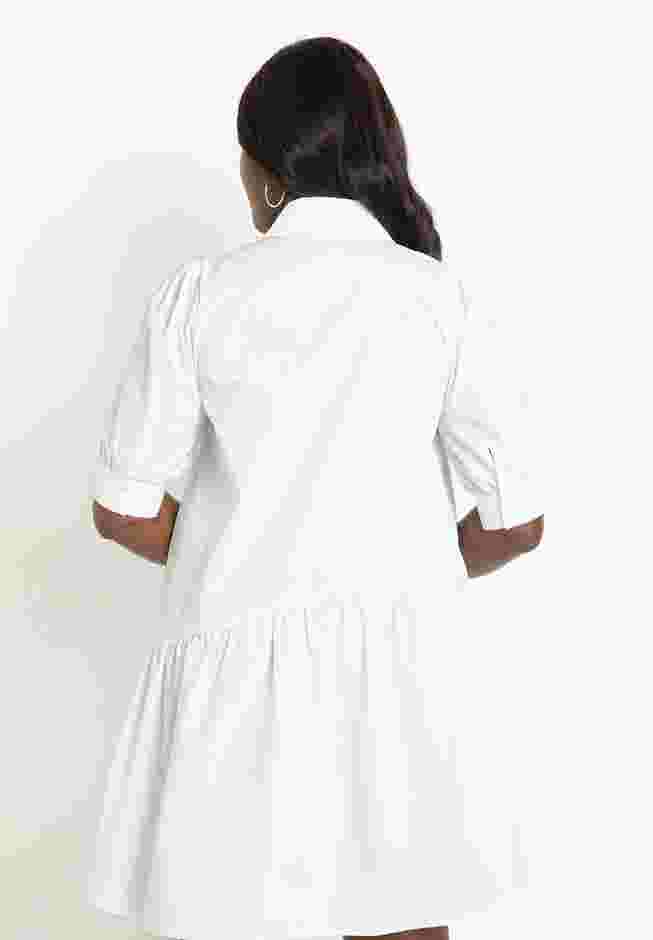 Mini Dress With Asym Flounce image number 2