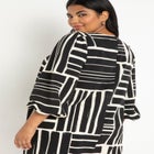 Puff Sleeve Easy Tee Dress image number null