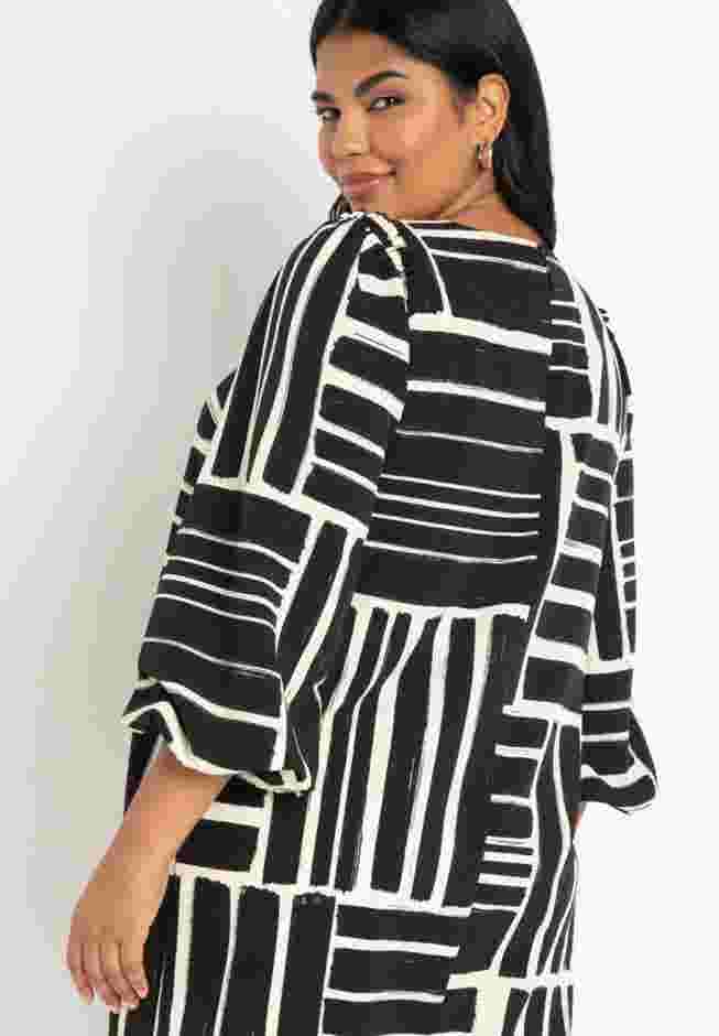 Puff Sleeve Easy Tee Dress image number 2