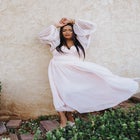 Tiered Puff Sleeve Dress image number null