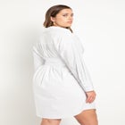 Relaxed Shirtdress with Belt image number null