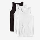 Ribbed Cotton Tank Undershirt 3-Pack image number null