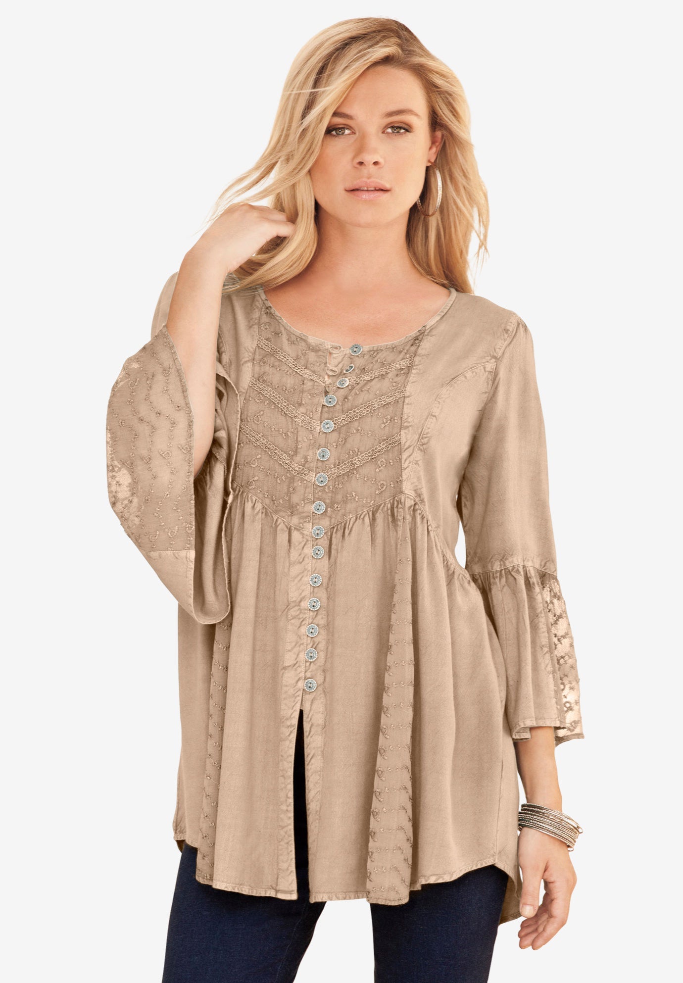 Taylor Acid Wash Big Shirt image number 0