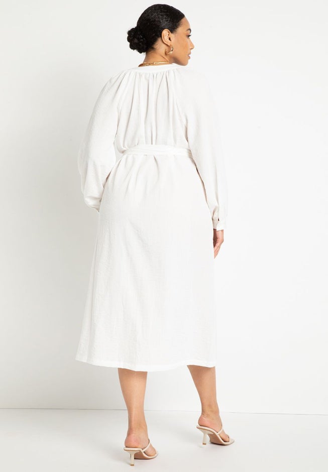 Relaxed Dress With Applique image number 4