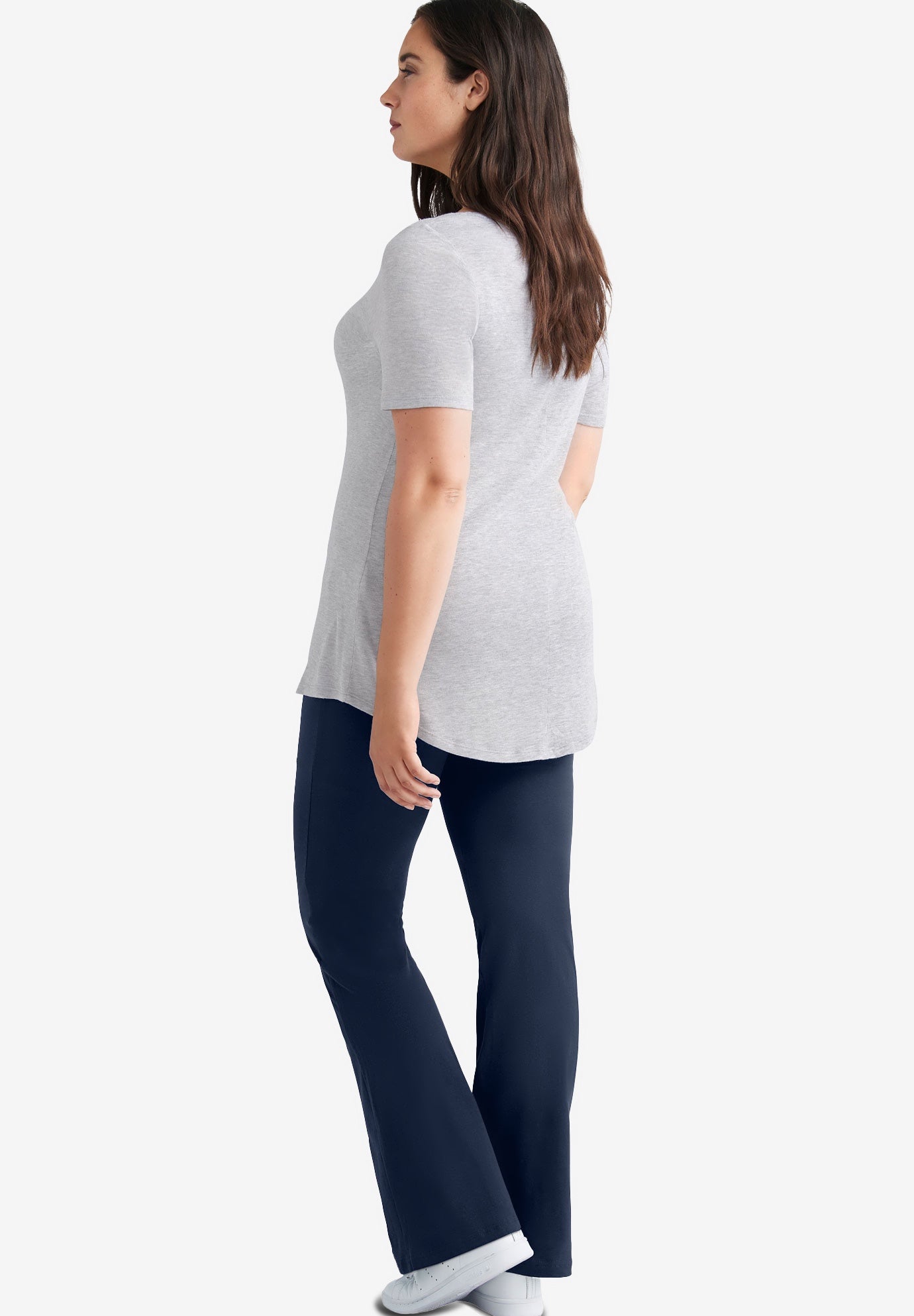 Cotton Spandex Bootcut Leggings image number 1