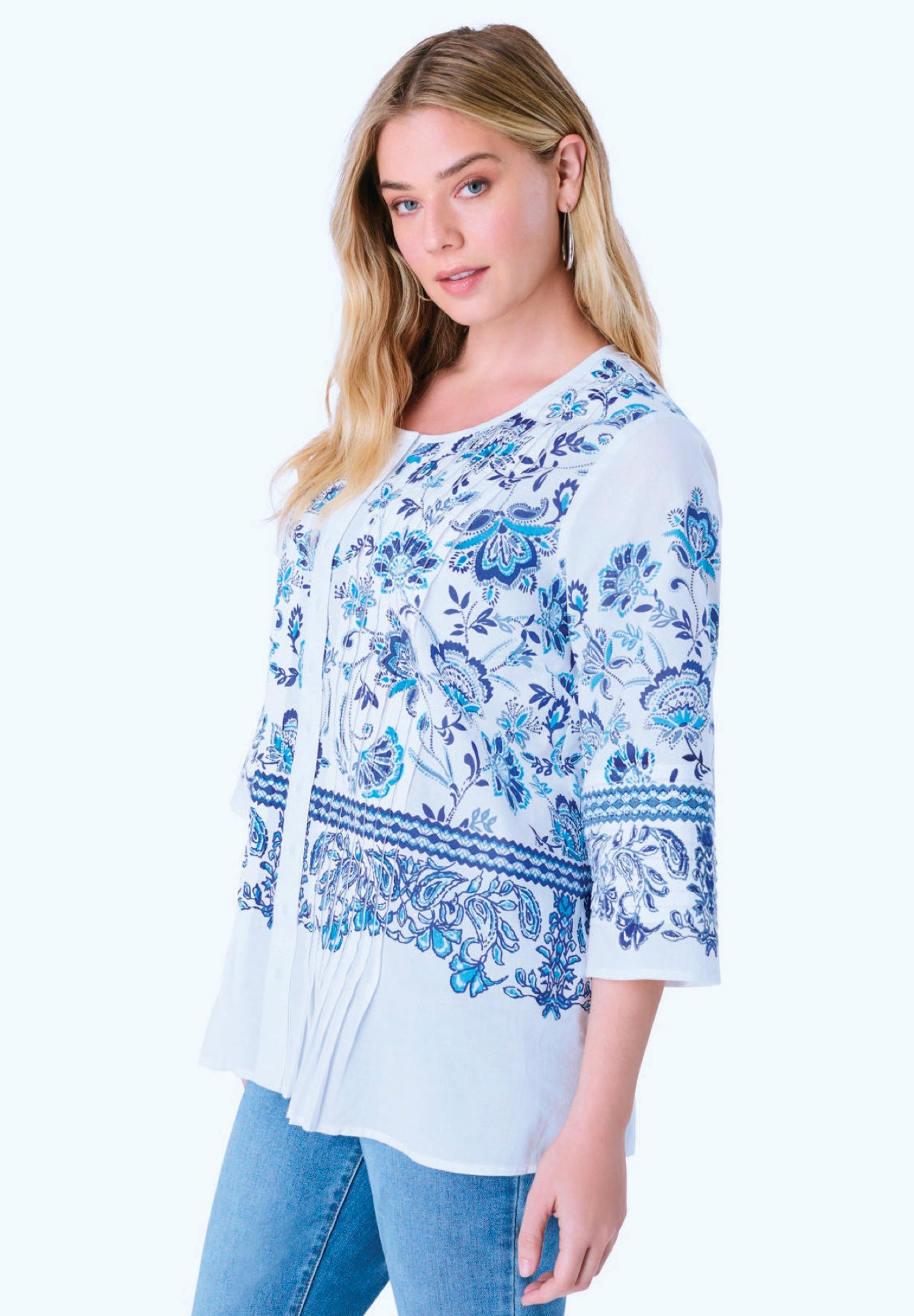 Monique Printed Big Shirt image number 3