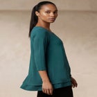 Double-Layer High-Low Tunic image number 2