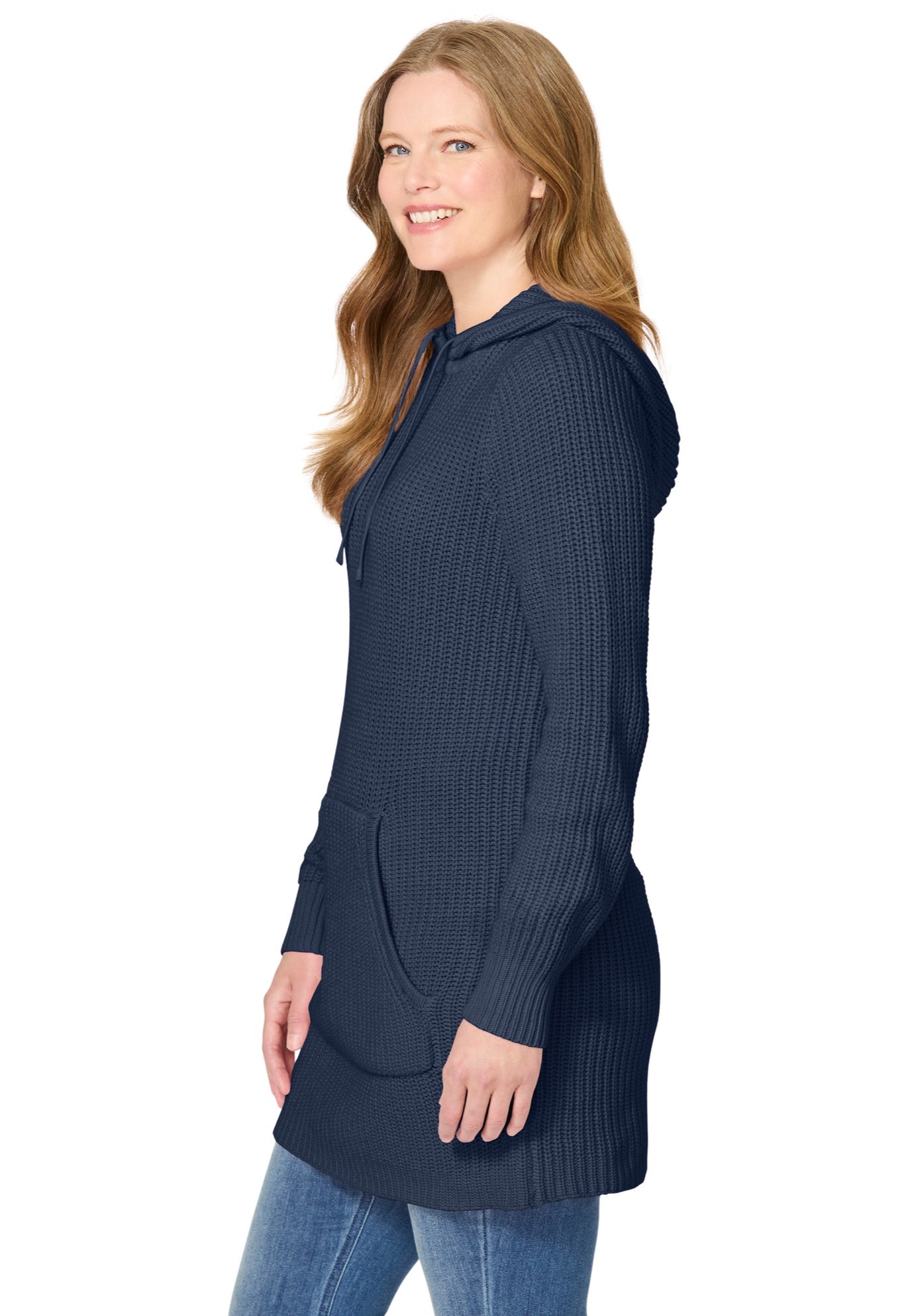 Shaker Sweater Pullover Hoodie image number 2