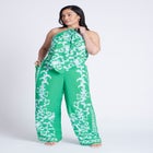 Placed Print Pull On Pant image number null