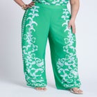 Placed Print Pull On Pant image number null