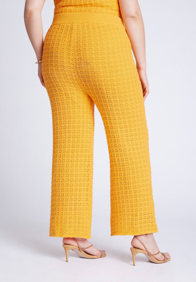 Crochet Knit Pant image number 3