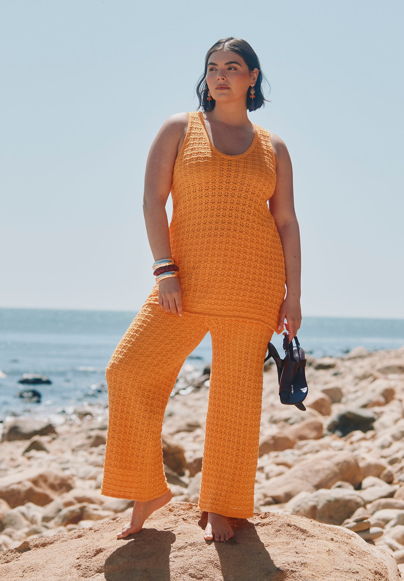 Crochet Knit Pant image number 0