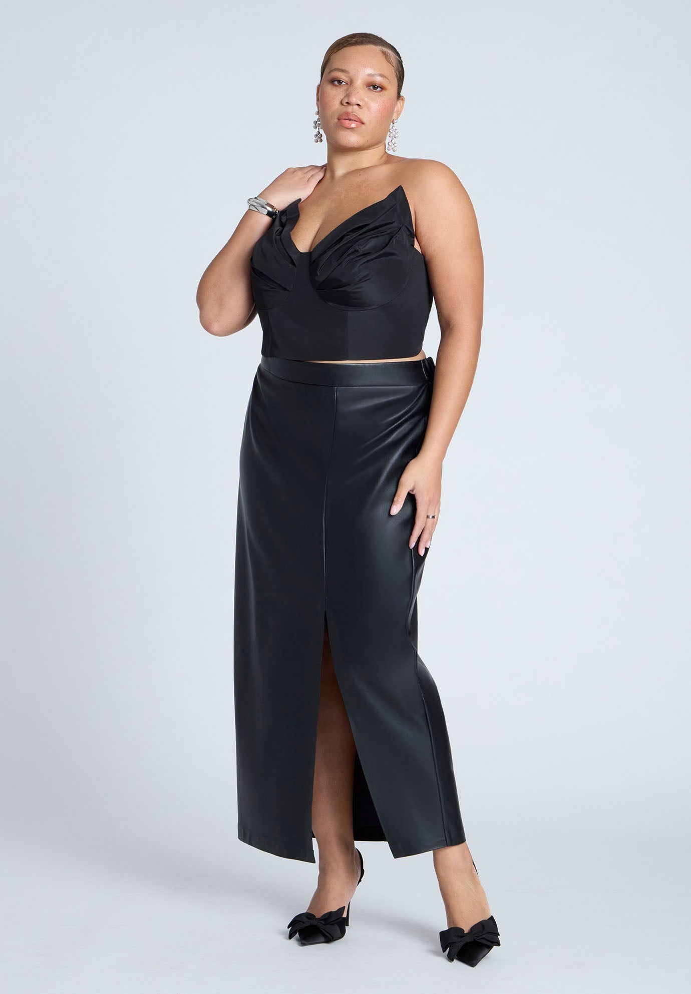 Dramatic Bust Crop Top image number 2