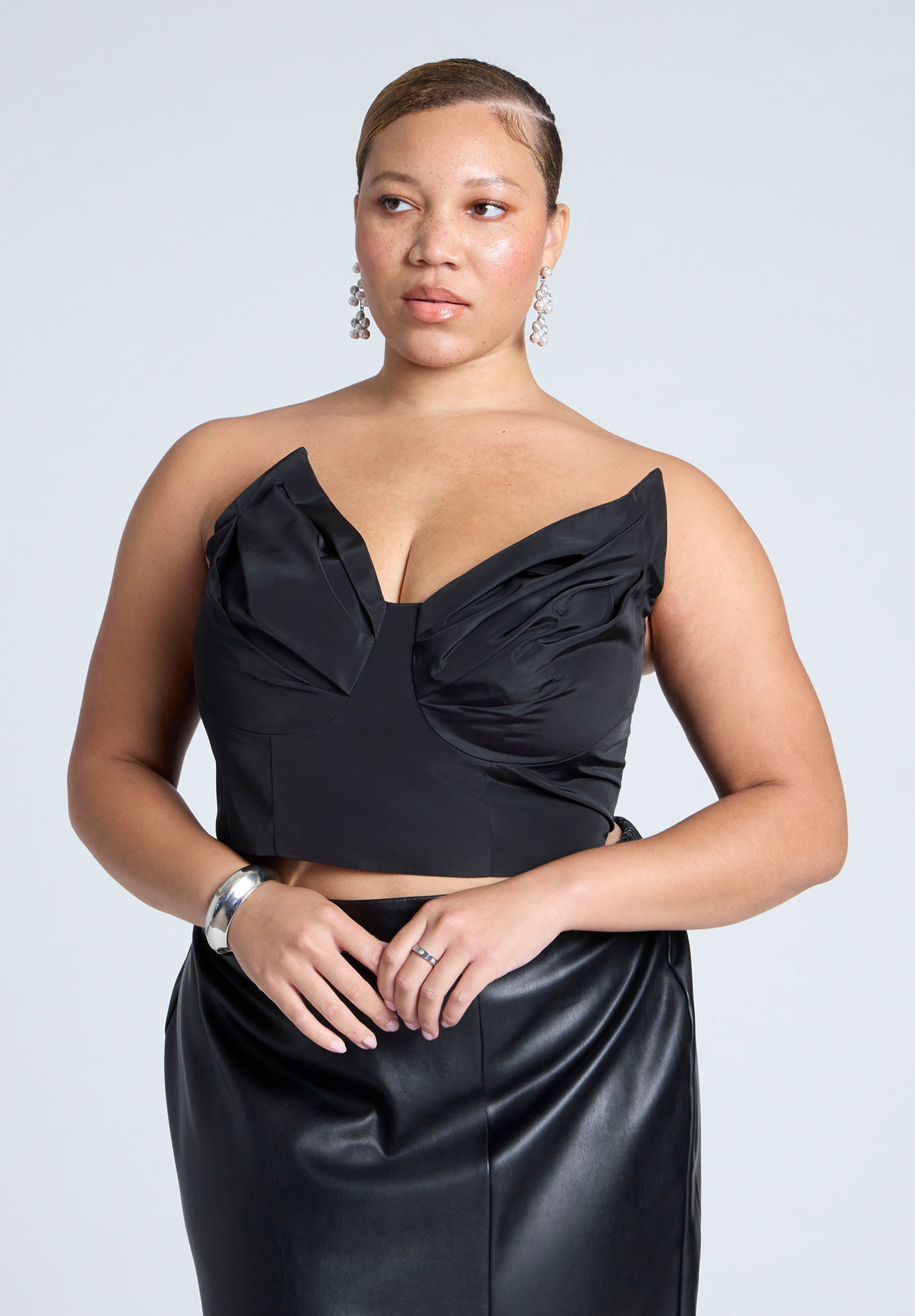 Dramatic Bust Crop Top image number 0