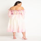 Off The Shoulder Ruffle Dress image number null