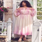 Off The Shoulder Ruffle Dress image number null