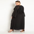 Surplice Bodice Maxi Dress image number null