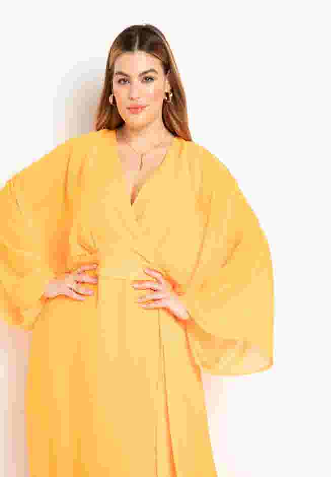 Surplice Bodice Maxi Dress image number 1