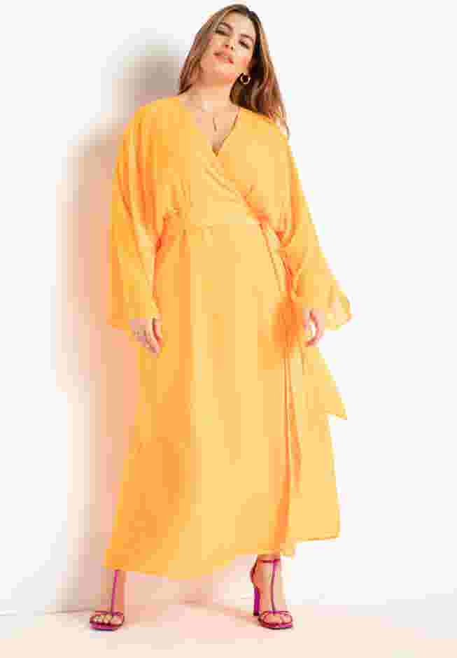 Surplice Bodice Maxi Dress image number 0