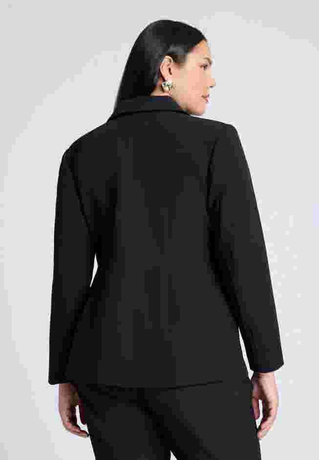 Mixed Media Blazer image number 1