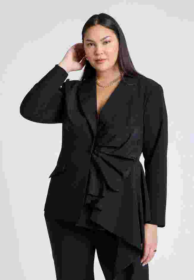Mixed Media Blazer image number 0