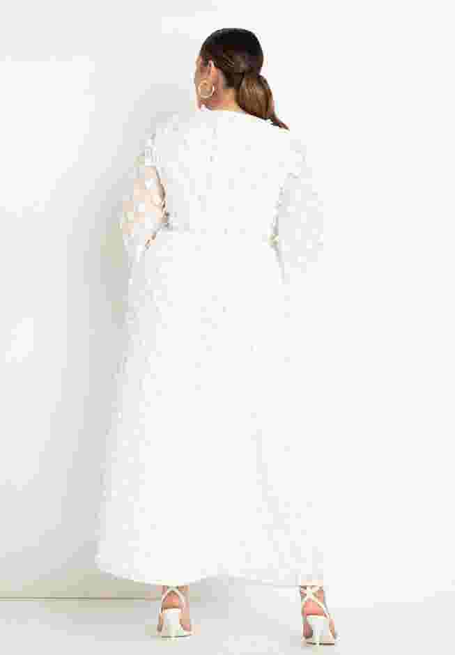 Textured Maxi With Ruched Neckline image number 1